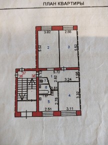 Продается 3-х комнатная квартира
