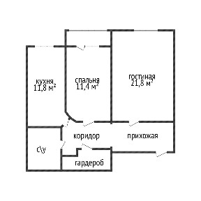 Продажа 2-комнатной квартиры микр Юбилейный 29