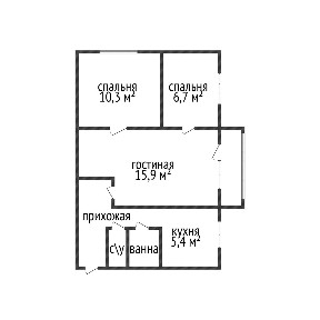 Продажа 3-комнатной квартиры каирбекова 381