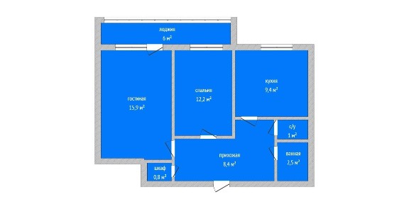 Продажа 2-комнатной квартиры