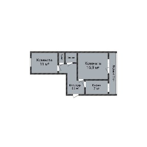 Продажа 2-комнатной квартиры