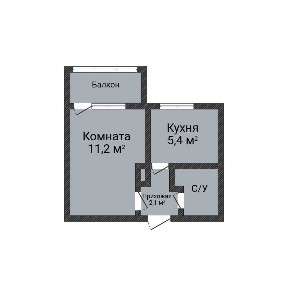 Продажа 1-комнатной квартиры