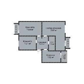 Продажа 4-комнатной квартиры