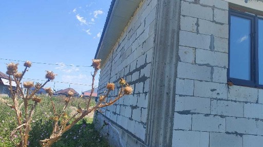 Дом, 120 м2 черновая за Аэропортом п. Кызылту, участок 6 сот
