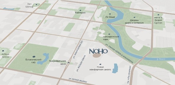 3х ком. кв. ЖК NOHO
