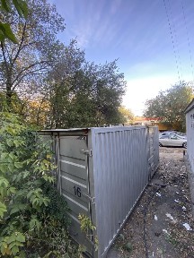 Контейнер ұзындығы 6 м ені 2 биіктік 2