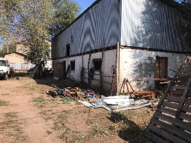 Аренда: дом 63 м², ангар 120 м², участок 15 соток под склад/СТО