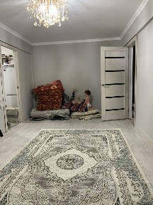 3 ком квартира на 3 этаже, не угловая Ауезова 52а
