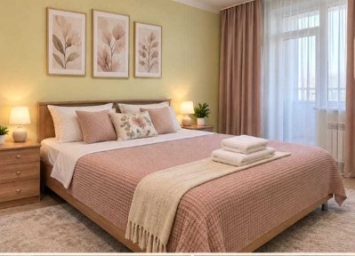 Уютная квартира у EXPO с паркингом Bereke Home