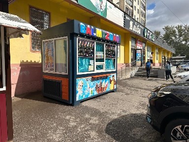 Продам киоск в отличном состоянии. Очень аккуратный, ухоженный.