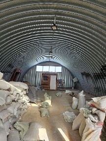 Сдается склад ангарного типа 80м2.