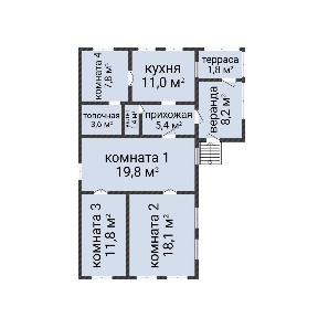 Дом в районе телевышки