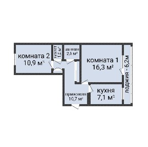 2-комн. кв. ул. пл. в центре