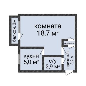 1-комн. кв. в центре