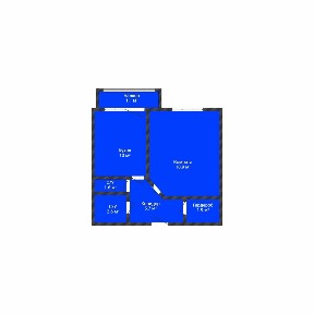 Продам 1 комнатную квартиру мкр Аэропорт