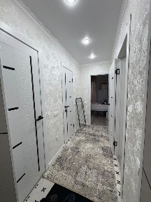 Квартира жаңа ремонтпен