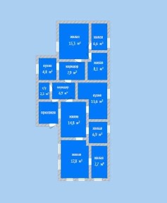 Продажа дома район 8 школы