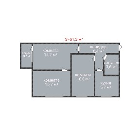 Продажа 3-комнатной квартиры