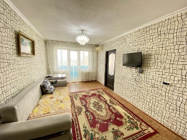 / Продам 3-ком квартиру +мебель, техника, Жамбыла 81