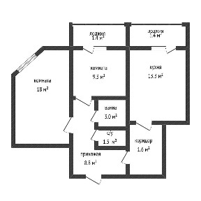 Продам 2-ком квартиру в ЦЕНТРЕ 2024 г