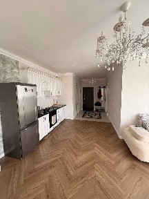 2-комнатная квартира 57,1 м², свежий ремонт, с мебелью, Сыганак 2А