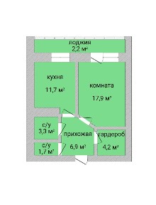Продажа 1-комнатной квартиры