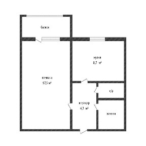Продажа 1-комнатной квартиры