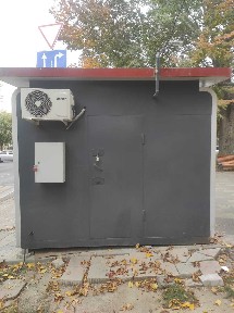 Готовый торговый киоск площадью 6кв. м (2х3)
