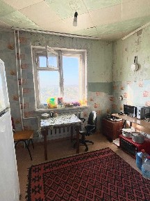 Улучшенная 1-комн квартира в 18 мкр на 6 этаже, остановка рядом
